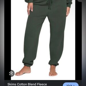 SKIMS XXS spruce joggers NWOT